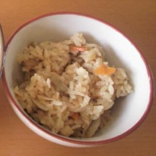 簡単・炊き込みかしわ飯